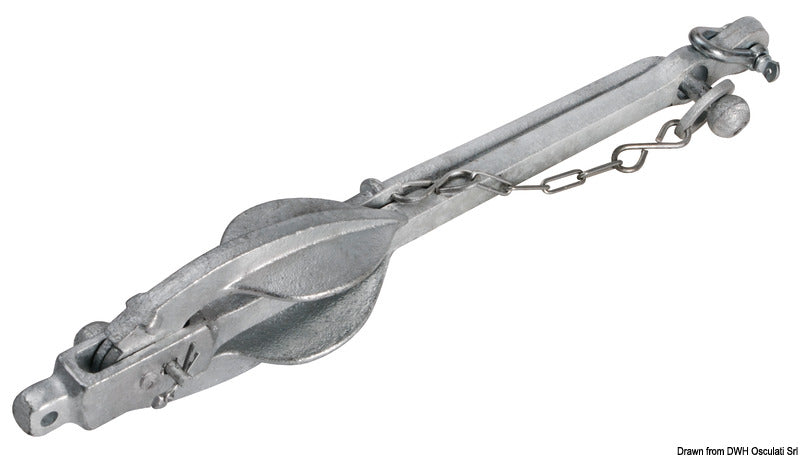 Admiralty anchor 5 kg - foto originale Osculati Srl
