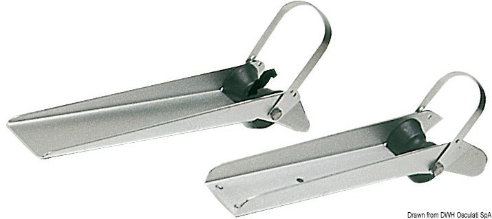 Satin SS bow roller 588 mm - foto originale Osculati Srl