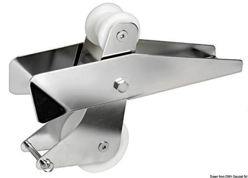SS seesaw bow roller max 14 kg - foto originale Osculati Srl