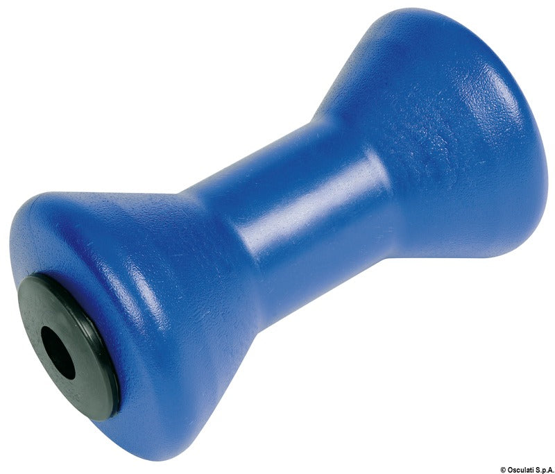 Central roller, blue 196 mm Ø hole 21 mm - foto originale Osculati Srl