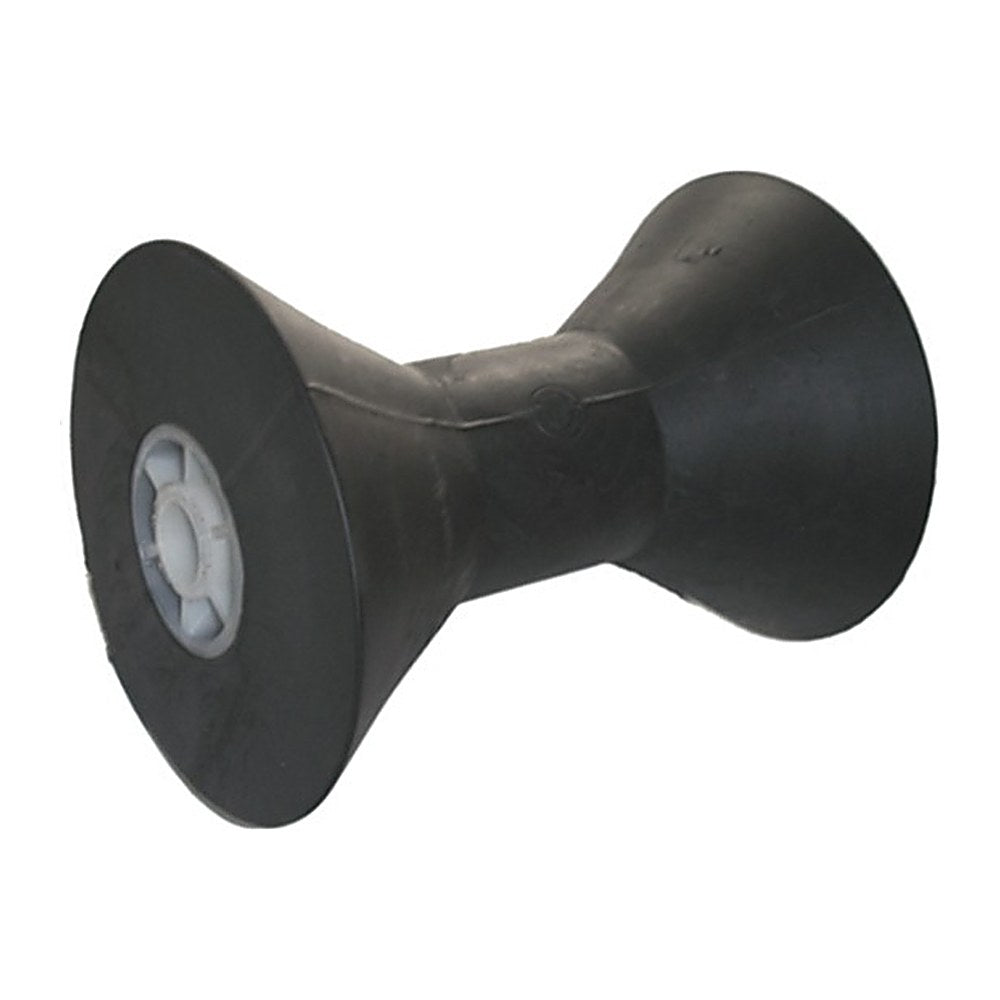 Central roller, black 205 mm Ø hole 25 mm - foto originale Osculati Srl