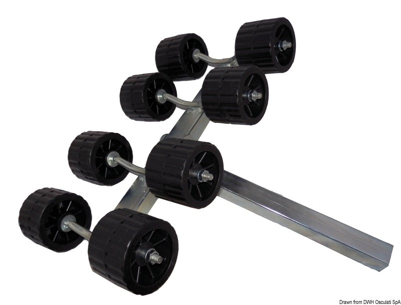 Raised side swinging roller - foto originale Osculati Srl