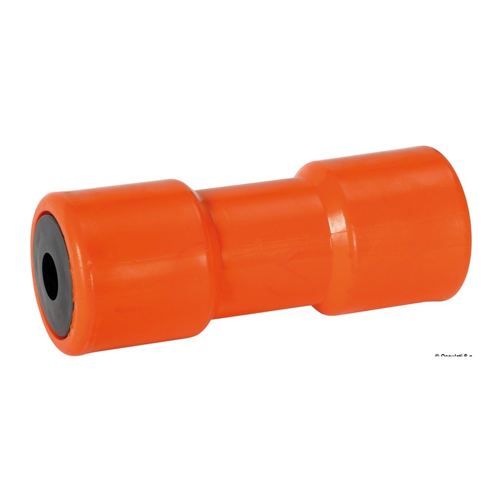 Orange central rolle 200 mm Ø hole 21 mm - foto originale Osculati Srl