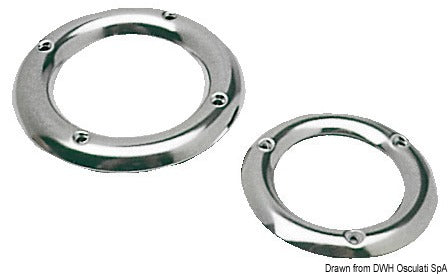 Fairlead ring nut AISI 316 90 mm (pack of 10) - foto originale Osculati Srl