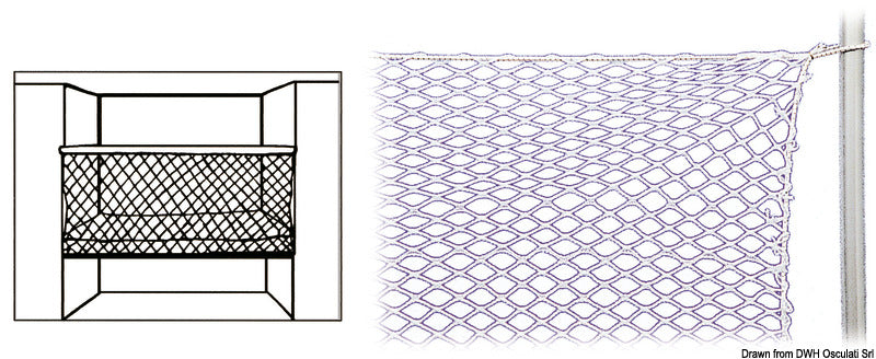 Berth protection nylon net - foto originale Osculati Srl