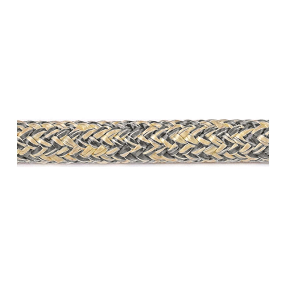Kevlar and polyester double braid yellow-gray 6mm (pack of 200) - foto originale Osculati Srl