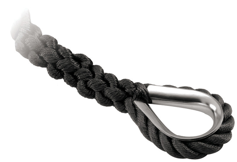 Mooring line black 14 mm x 12 m - foto originale Osculati Srl