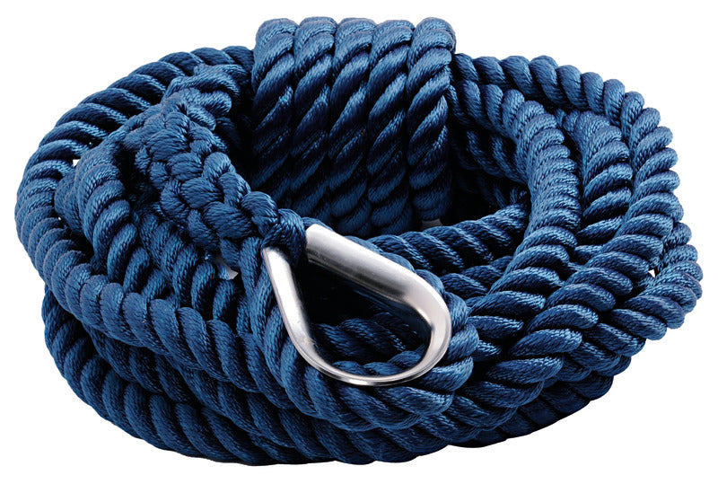 Mooring line blue 24 mm x 15 m - foto originale Osculati Srl
