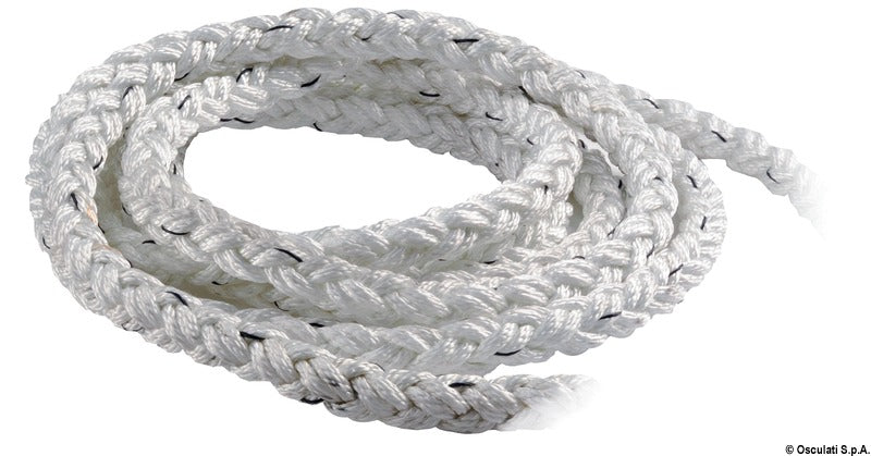 Square Line braid white 12 mm (pack of 200) - foto originale Osculati Srl