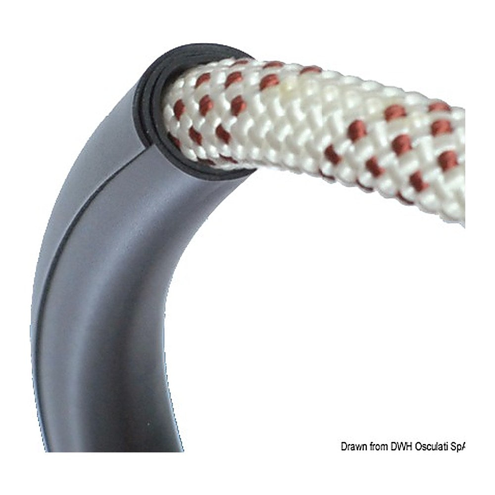 Waterline Design Spiroll rope saver 16/25 mm black - foto originale Osculati Srl
