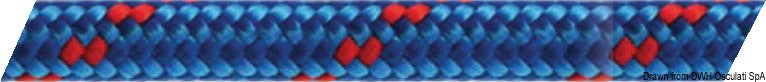 Double braid green Ø 6 mm - foto originale Osculati Srl