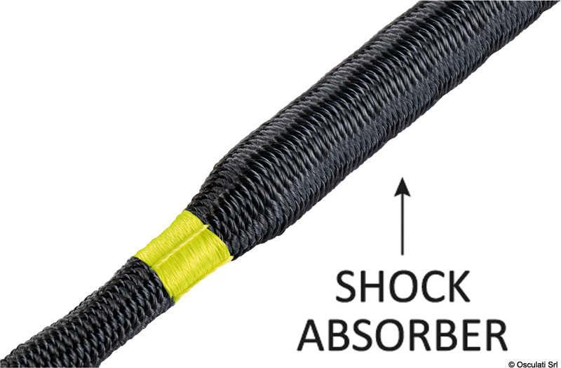 Dock Line with integrated shock absorber 14mm x 10m - foto originale Osculati Srl