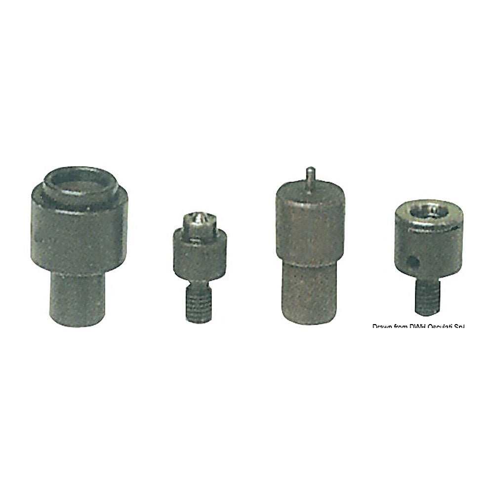 Punch set for snap fasteners - foto originale Osculati Srl