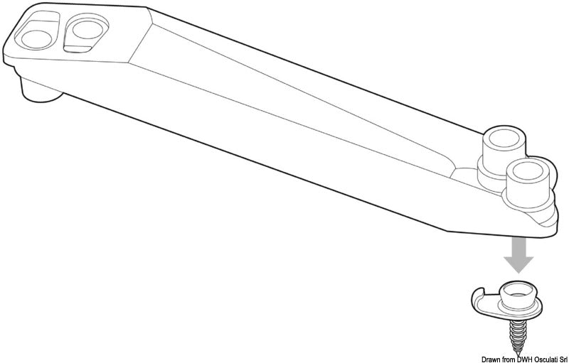 Tool for Q-SNAP fasteners orientation and fixing - foto originale Osculati Srl