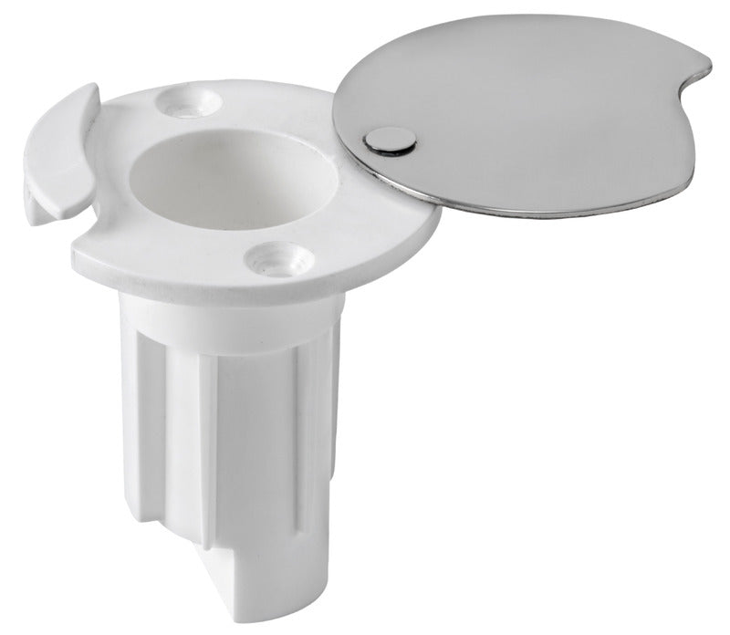 Flat base for pull-out pole - foto originale Osculati Srl