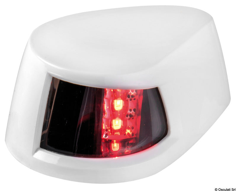 Navigation light SX 112.5° red light, horizontal - foto originale Osculati Srl