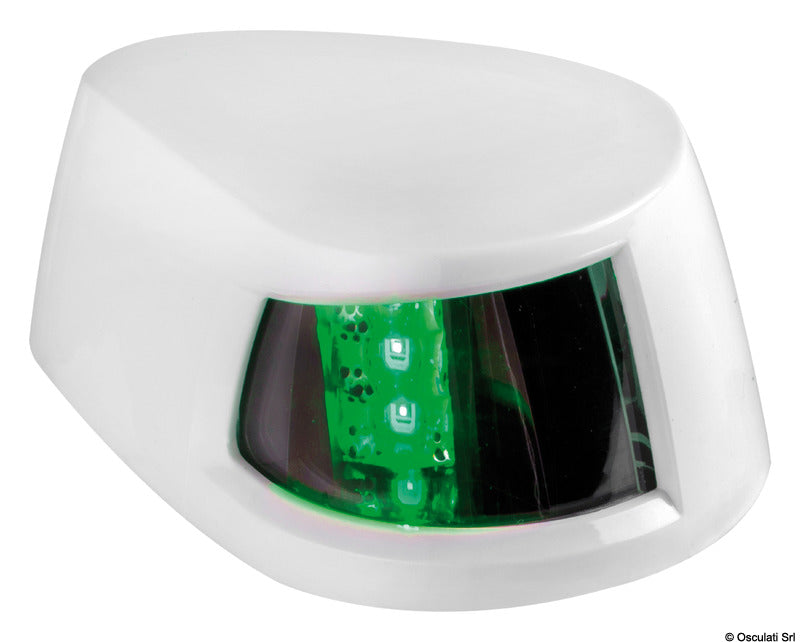 Navigation light DX 112.5° green light, horizontal - foto originale Osculati Srl