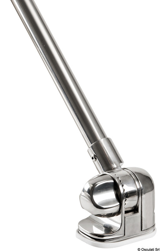 Classic/LED foldable pole light 60 cm white - foto originale Osculati Srl