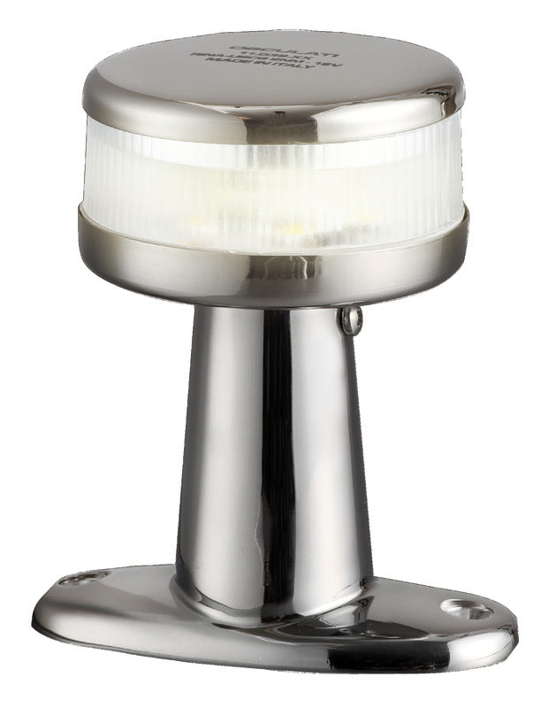 Evoled 360° mooring light chromed ABS body - foto originale Osculati Srl
