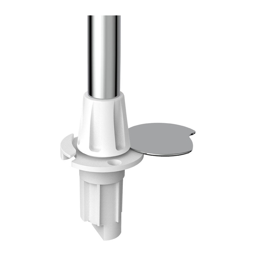 Evoled 360 ° stainless steel boom Flush 100 cm - foto originale Osculati Srl