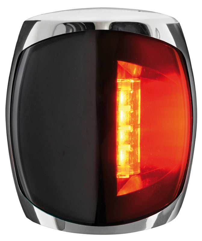 Sphera III navigation light 112.5° left inox red - foto originale Osculati Srl