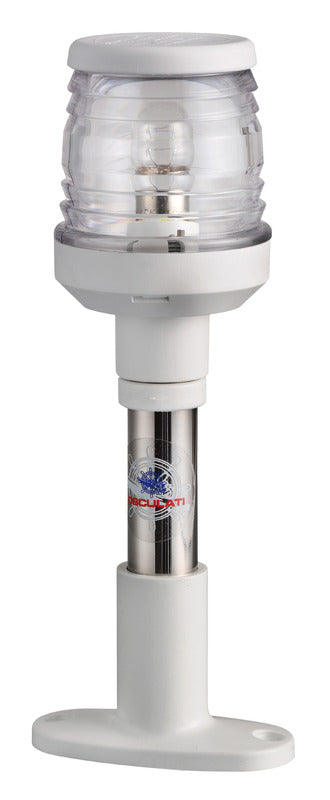 Compact SS light pole 20 cm white light - foto originale Osculati Srl