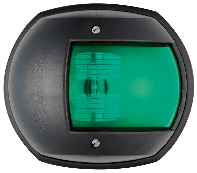 Maxi 20 black 12 V/112.5° green navigation light - foto originale Osculati Srl