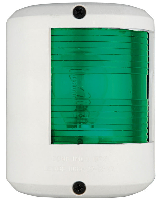 Utility78 white 12V/right green navigation light - foto originale Osculati Srl