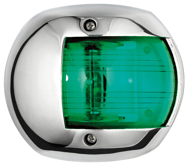 Classic 20 LED navigation light - 112.5° right SS cover - foto originale Osculati Srl