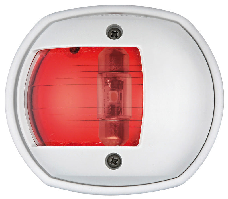 Compact white/112.5° left led navigation light - foto originale Osculati Srl
