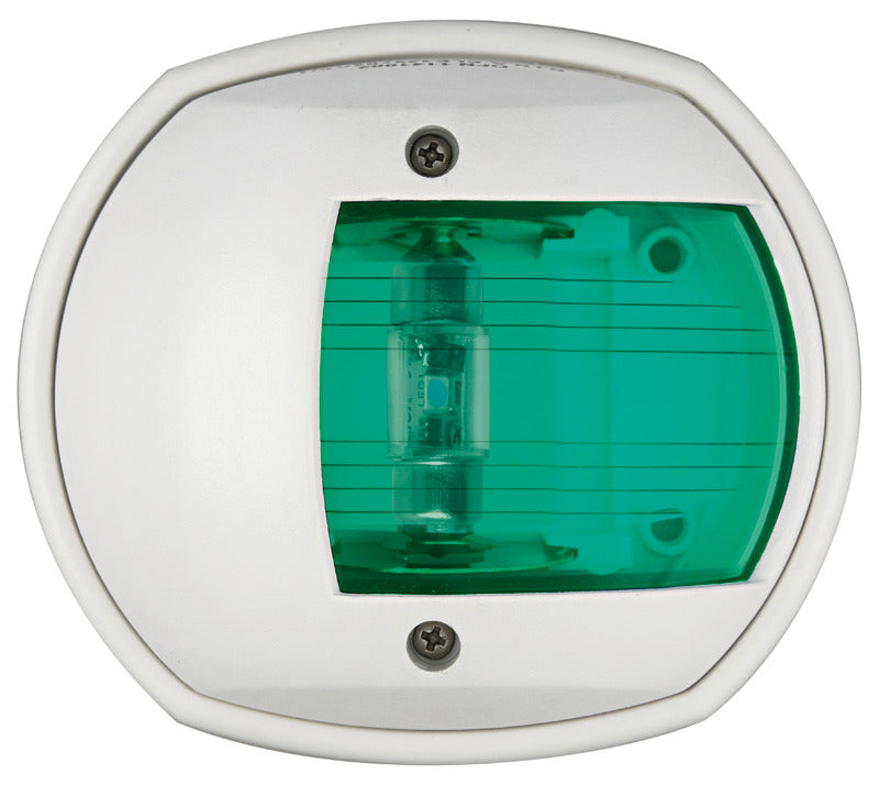 Compact white/112.5° right led navigation light - foto originale Osculati Srl