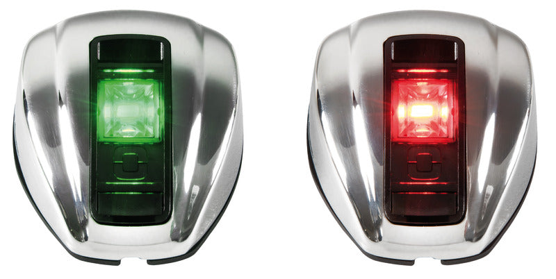NEMO LED navigation lights -left+right 112.5° Blister - vertical mounting - foto originale Osculati Srl
