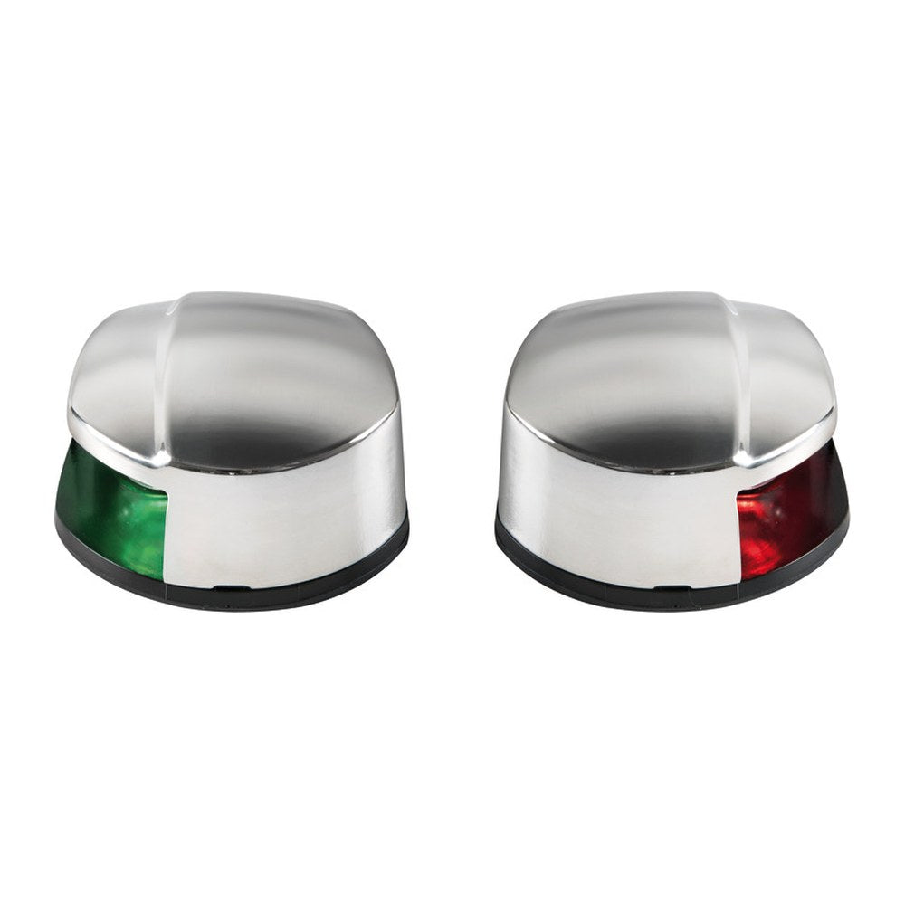 NEMO LED navigation lights -left+right 112.5° Blister - horizontal mounting - foto originale Osculati Srl