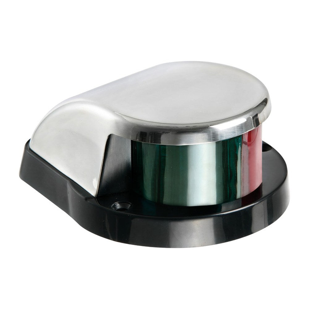 Bow navigation light red/green, SS cover - foto originale Osculati Srl