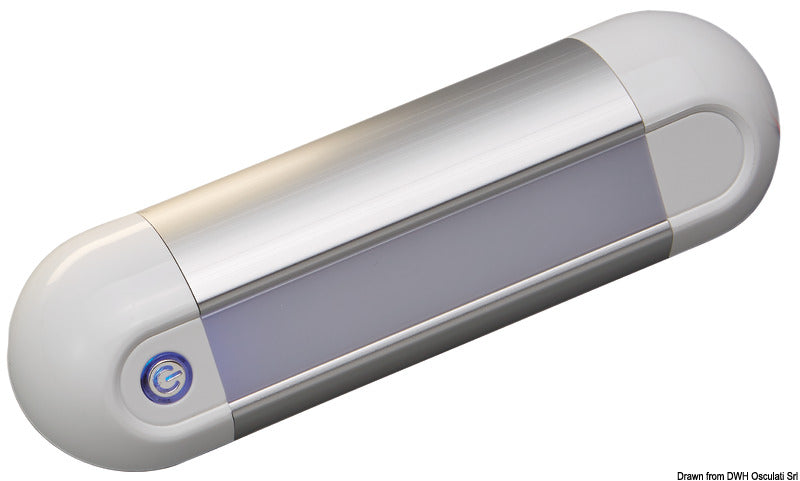 LED ceiling light with touch switch - foto originale Osculati Srl