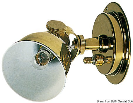 De Luxe spotlight 5/12 W 12 V - foto originale Osculati Srl