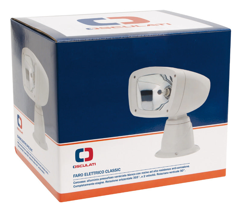 Deluxe Classic spotlight HID 12V - foto originale Osculati Srl