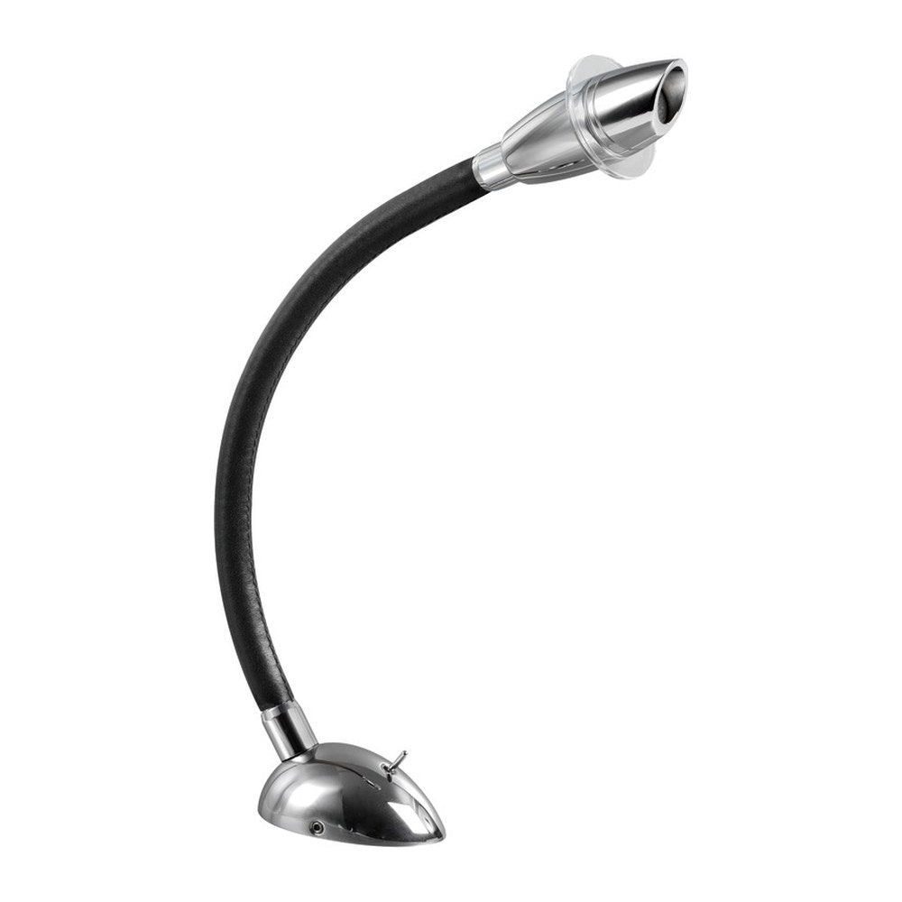 Spotlight 3 W covered w. black leather - foto originale Osculati Srl