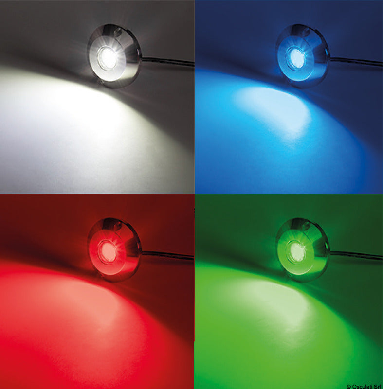 Underwater LED light RGBW 60 W - foto originale Osculati Srl