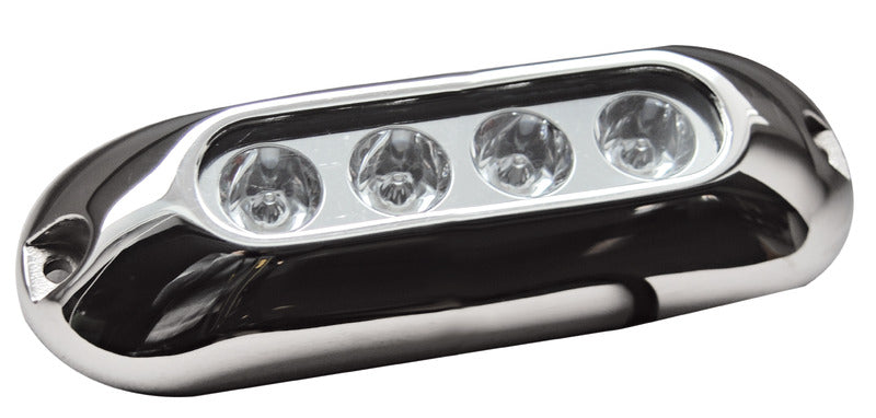 Underwater spot light w/ 4 blue LEDs - foto originale Osculati Srl