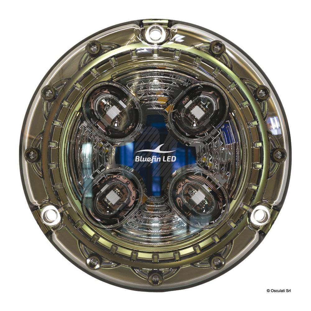 PIRANHA P4 HI-POWER LED underwater light, white - foto originale Osculati Srl