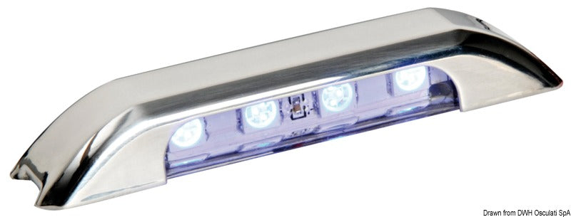 LED courtesy white light w/front panel - foto originale Osculati Srl