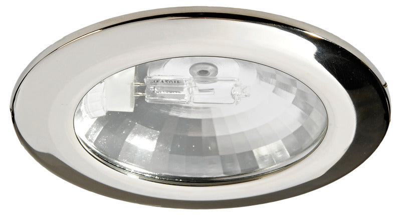 Asterope spotlight w/reflector mirror polished - foto originale Osculati Srl