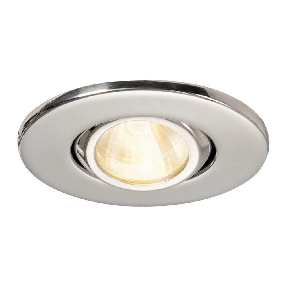 Altair spotlight mirror polished HD LEDs - foto originale Osculati Srl