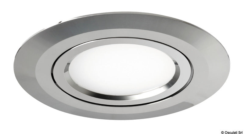 Recess swivelling LED light, warm light 2W - foto originale Osculati Srl