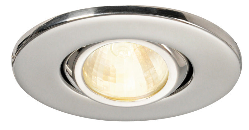 Altair spotlight mirror polished HD LEDs - foto originale Osculati Srl