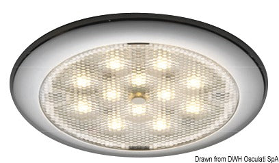 Procion day/night LED ceiling light white + blue - foto originale Osculati Srl