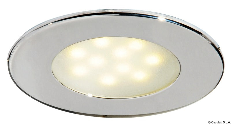 Atria LED spotlight polished SS - foto originale Osculati Srl