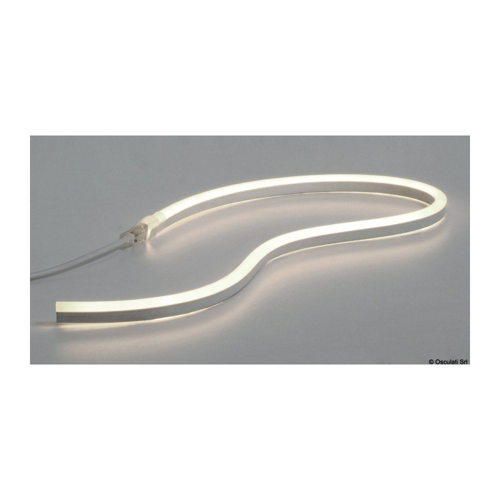 Neon Light flexible LED strip 12V warm white 10W - foto originale Osculati Srl