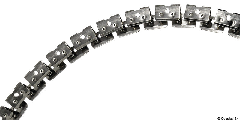 SS flexible support for 2m LED light strip - foto originale Osculati Srl